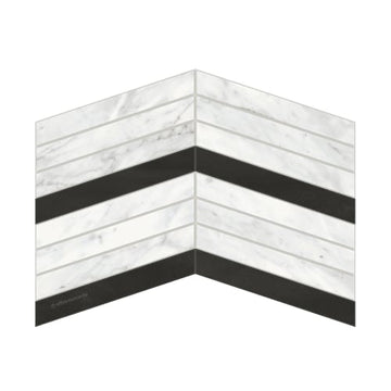 Chevron Mix Mosaic