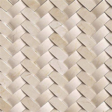 Crema Marfil - Archer Herringbone