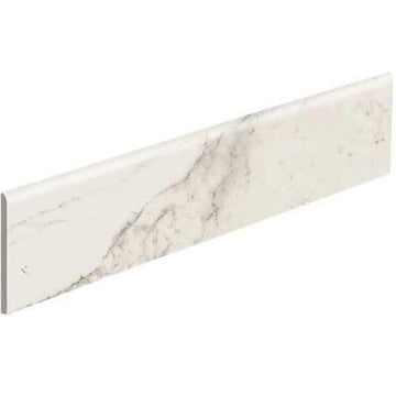 Palazzo White Matte Bullnose - 3x24