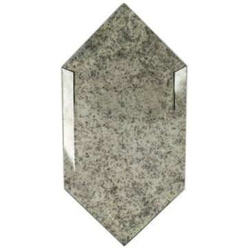 Hexagon Antique Mirror