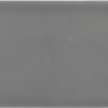 Gratitude Dark Grey Glossy 4x9 Trapezoid