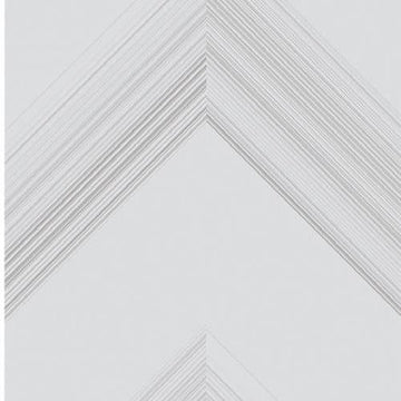Gray Chevron 10"x30"
