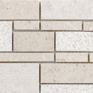 Ivory Pattern Mosaic 6"x24"