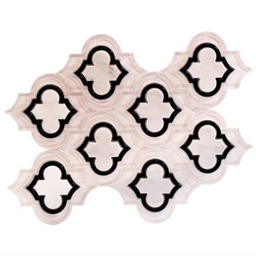 Super White Polished, Black Line And Asian Statuary