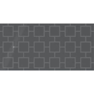 Deep Gray Square Lattice 12x24
