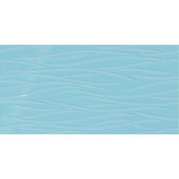 Crisp Blue Brushstroke 12x24