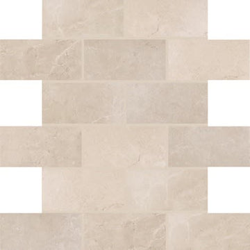 Mural Taupe 2"x4" Brick Joint