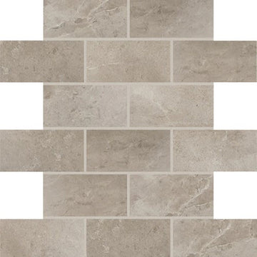 Renoir Grey 2"x4" Brick Joint