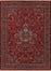 Kashimar - All Over Center Medallion - Antique Red Flooring by Couristan