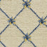 Luxe Pointe Flower Trellis in Lp03 Ivory/Blue/Yellow Carpet