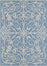 Monaco - Summer Quay - Ivory/Sapphire Flooring by Couristan
