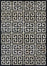 Chalet - Meander - Black/Ivory Flooring by Couristan
