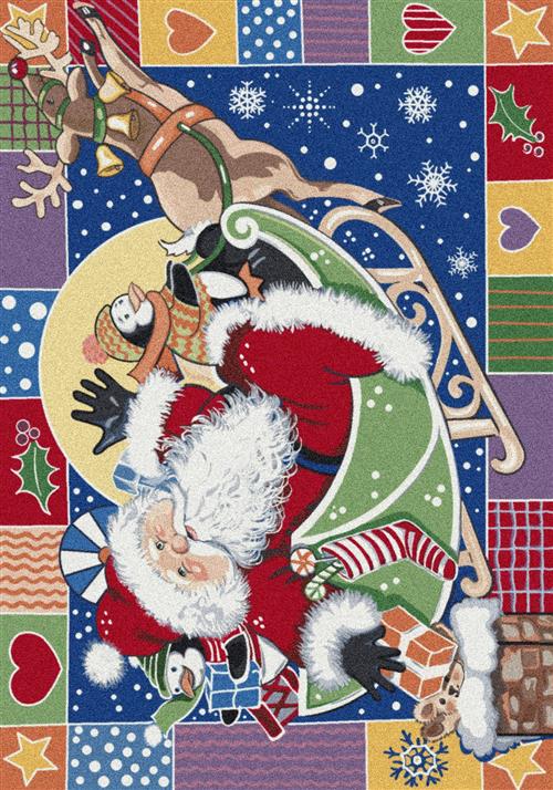 Patchwork Santa-00276 Atlantic Flooring by Milliken