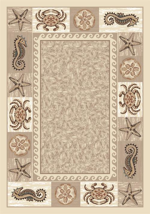 Sea Life Rug-02000 Opal Flooring by Milliken