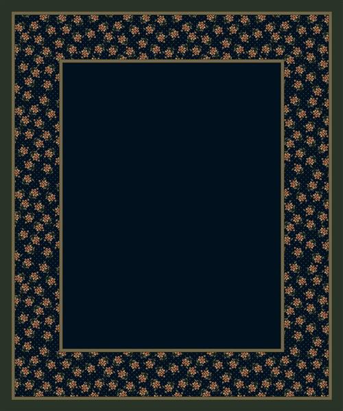 Rambling Rose-12006 Sapphire II Flooring by Milliken