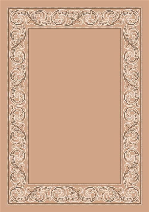 Sonata Rug-00028 Almond-Oval Flooring by Milliken