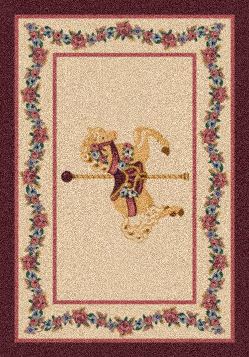 Carousel-07500 Porcelain Flooring by Milliken