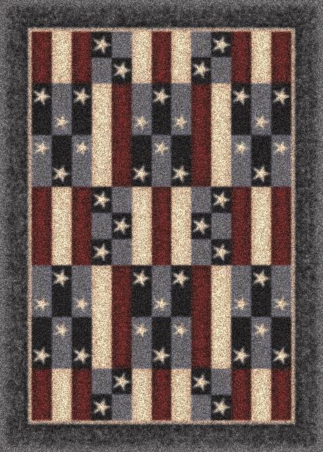 America Patchwork-07350 Denim