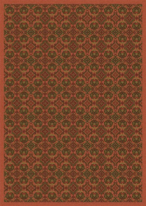 Turkoman-04950 Terra Cotta Flooring by Milliken