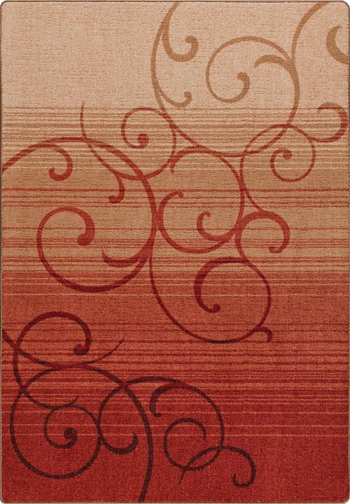 Whispering Wind-Festival  Red Flooring by Milliken