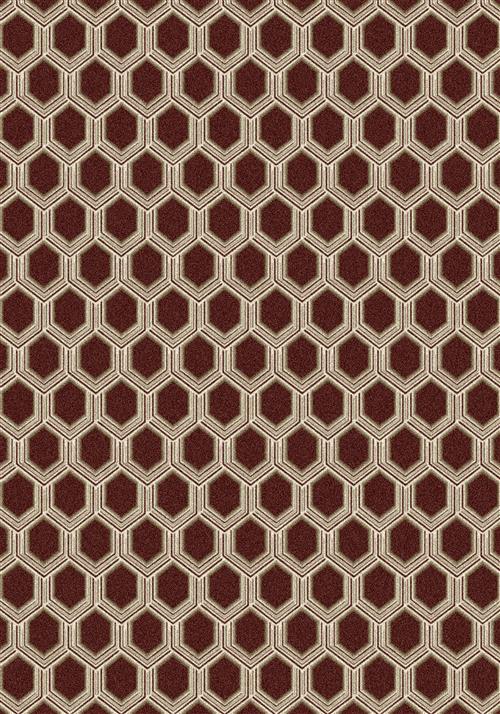 Veneto-Scarlet Flooring by Milliken