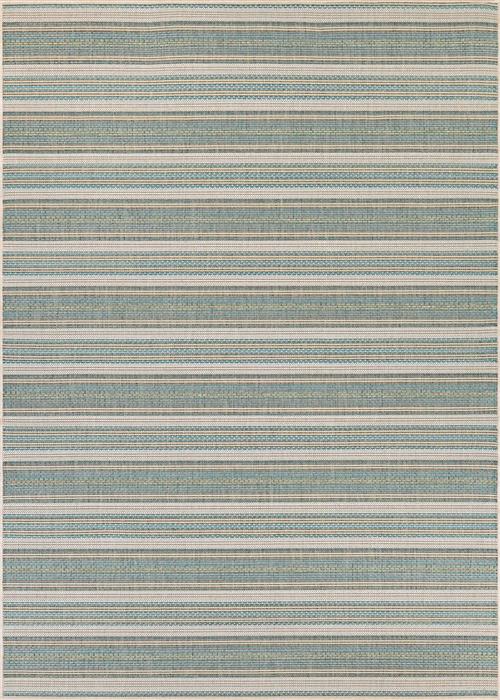 Monaco - Marbella - Blue Mist/Ivory Flooring by Couristan