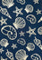 Outdoor Escape - Cardita Shells - Navy/Ivory Flooring by Couristan