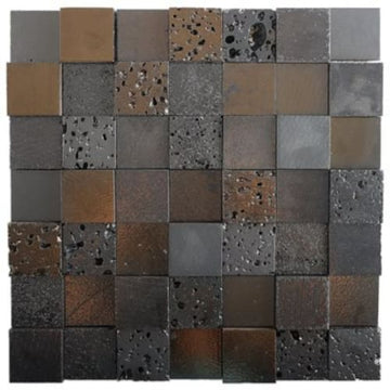 Blocks 3d Metallic Iron