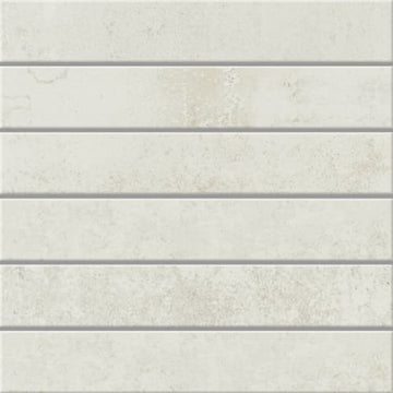 White Hot Mosaic 2"x12"