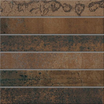 Copper Core Mosaic 2"x12"