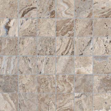 Walnut 2x2 Mosaic Matte