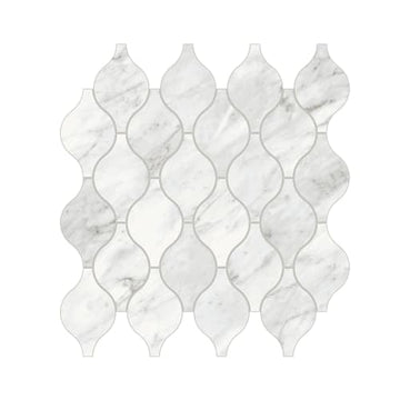 Carrara Classic Arabesque Mosaic