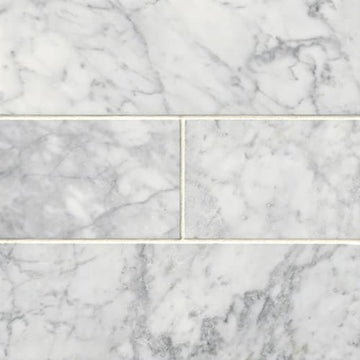 Carrara White - Subway 4x12