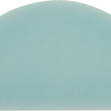 Soft Teal Mosaic 2"x4" Demilune