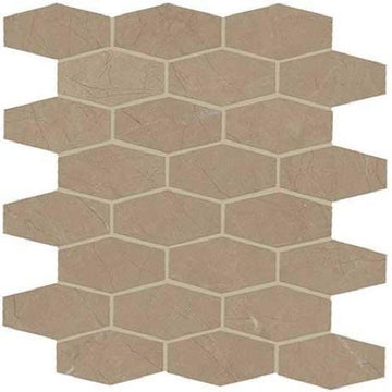 Corinth Beige Matte - Hex Mosaic