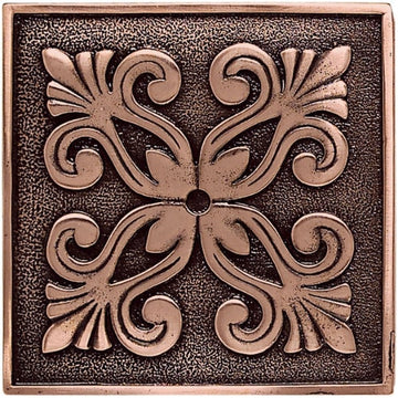 Copper - Square - 4 X 4 - Style 1