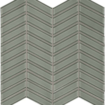 Smoke Chevron Mosaic