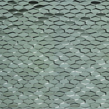 Silver Mini Hexagon 12"x35"