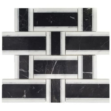 Nero Marquina White Carrara Thassos