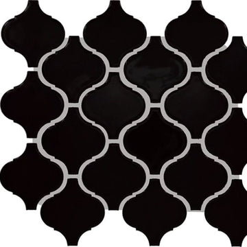 Matte Black Arabesque
