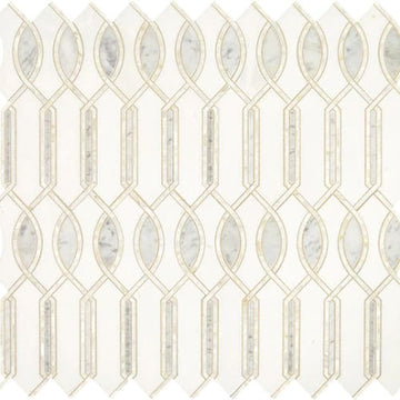 Carrara/Thassos/Mother Pearl Imaginare