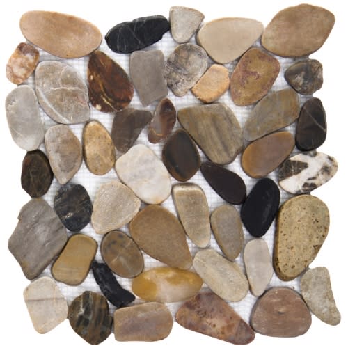 Emser Tile in Rivera Pebbles Natural Stone