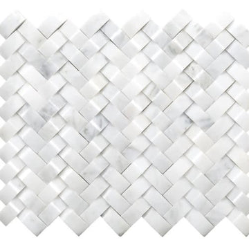 Winter Frost Twine Mosaic - Mesh Mosaic