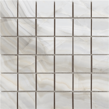 Plata / Natural 12 X 12 Mosaic