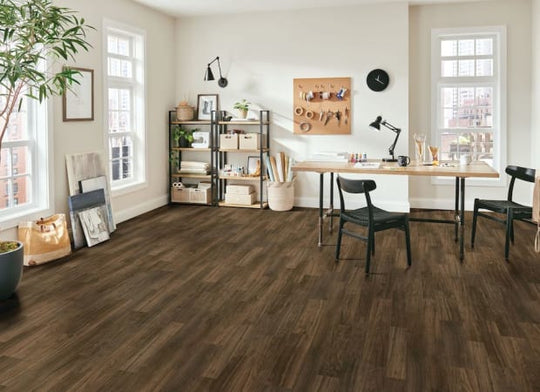 Modern Comfort Bronze in Intrigue Hickory 12'