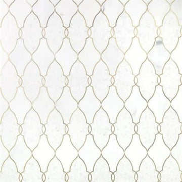 Empress Helena - Asian Statuary With Brass Line