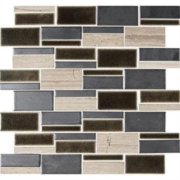 Shadow Mosaic (Rectangle 3"xrandom) - 13x12