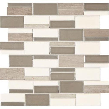Rainstorm Mosaic (Rectangle 3"xrandom) - 13x12