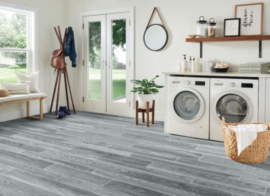 Modern Comfort Silver in Hazy Oak 12'