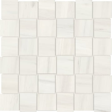 Suave Bianco 2x2 Basketweave Pol